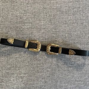 COPY - B-Low The Belt - Bri Bri Belt in black/gold size Medium
